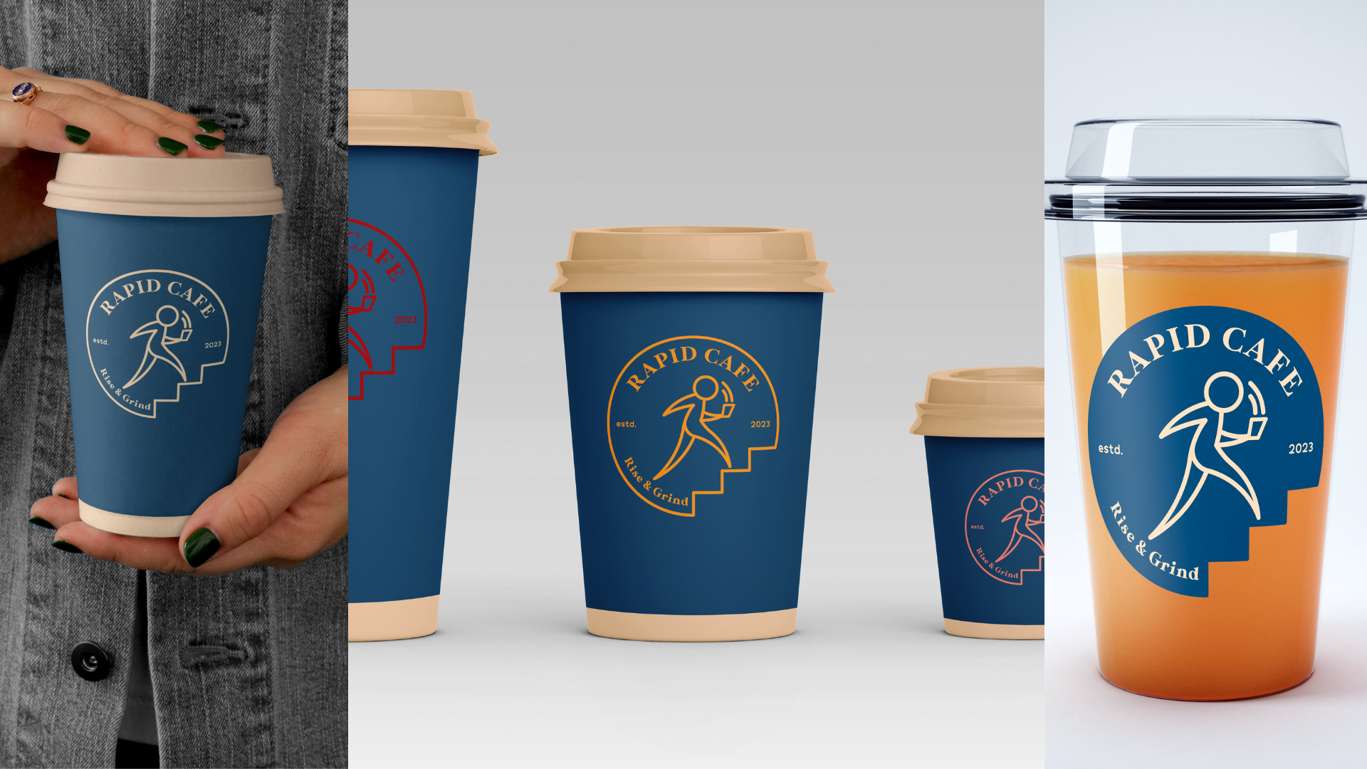 cup mock up for rapid cafe