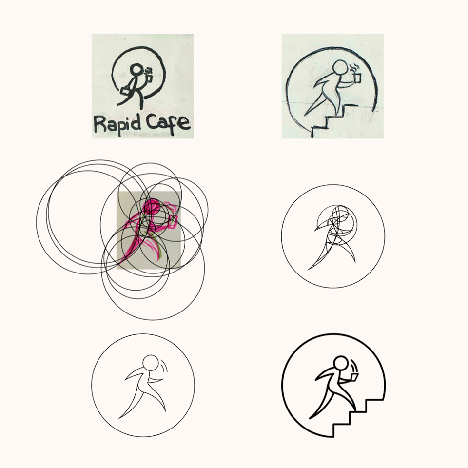 process work of logo design
