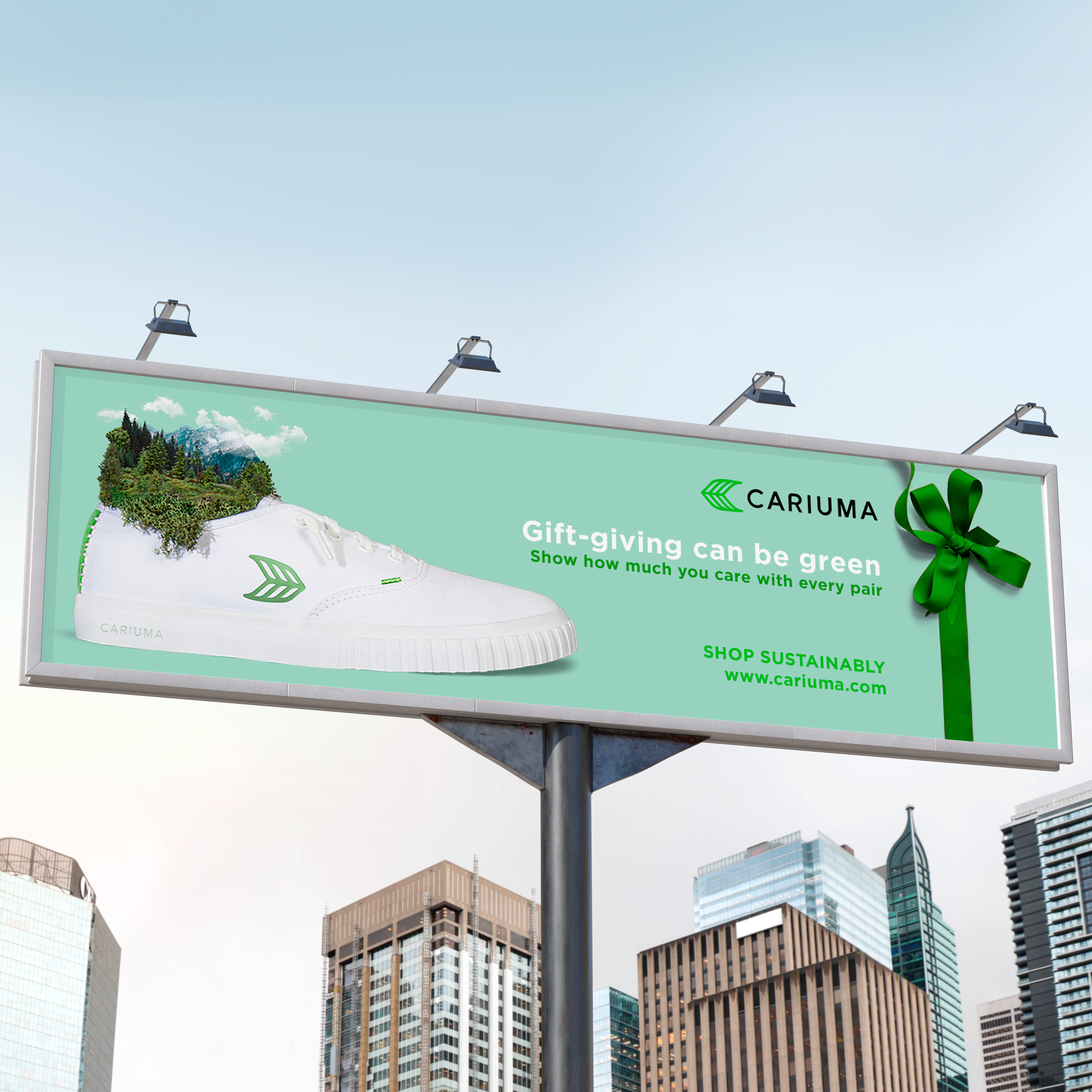 Cariuma City Billboard Mockup