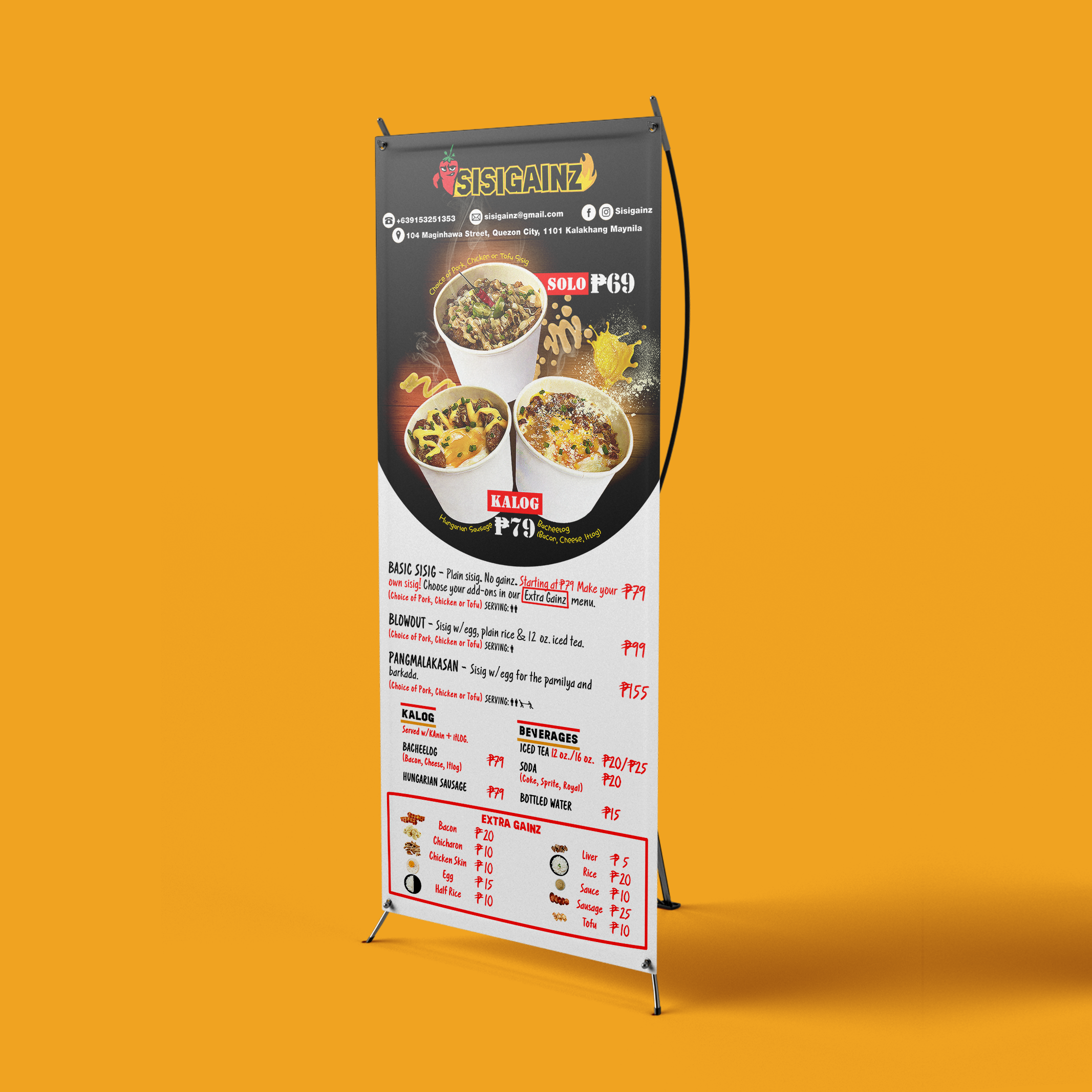 sisigainz standee